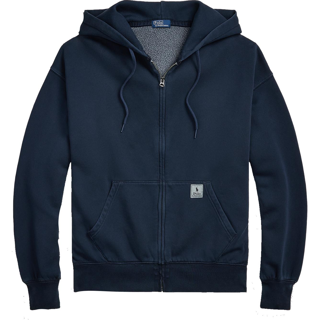 

Худи женское Polo Ralph Lauren однотонное свободного кроя темно-синее WMPOKNINFB20732 S