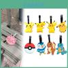 Pokemon Pikachu Charmander Squirtle Bagagebricka Gengar Charmander Squirtle Silikon Resebricka För Resenärer