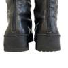 Salvatore Ferragamo leather boots black leather Used