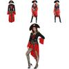 Breathable Women Adult Pirate Costume With Exquisite Workmanship For Parties