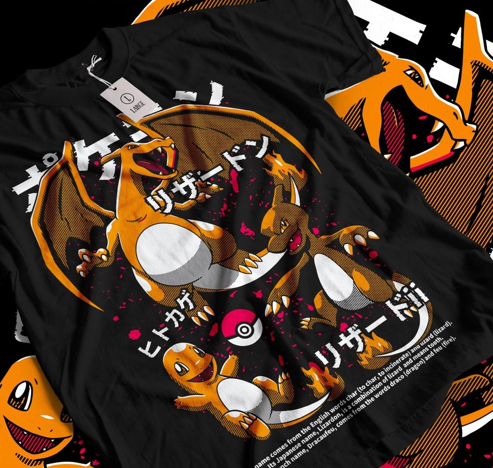 

Black T-shirt Anime vintage japonais best anime gift Japanese Anime Gift 020 S