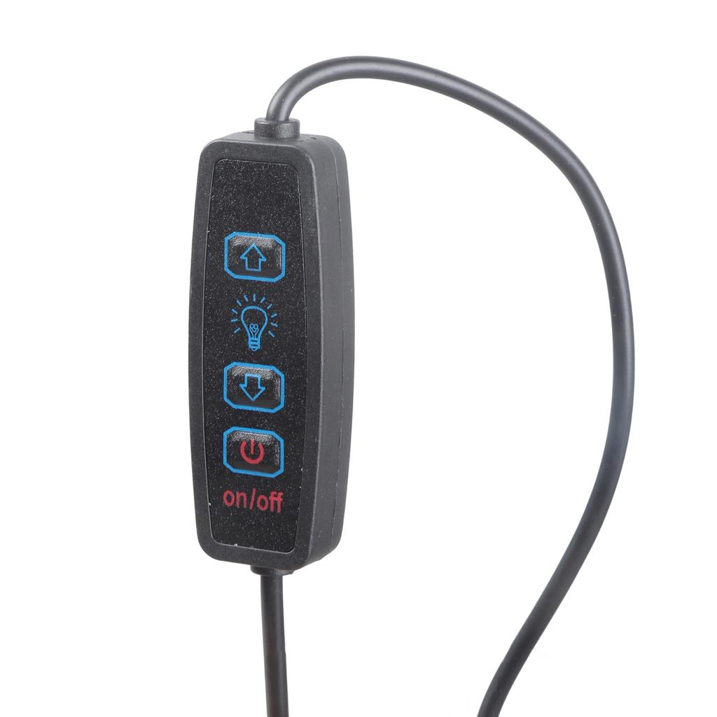 Suflantă electrică cu aer alimentată prin USB cu accelerator de flux de aer reglabil cu 5 viteze pentru sobă de șemineu, topire metal în aer liber