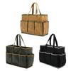 Multifunctional Tool Bag Wide Mouth Wear Resistant Canvas Portable Tool Storage Bag Organization Replacement