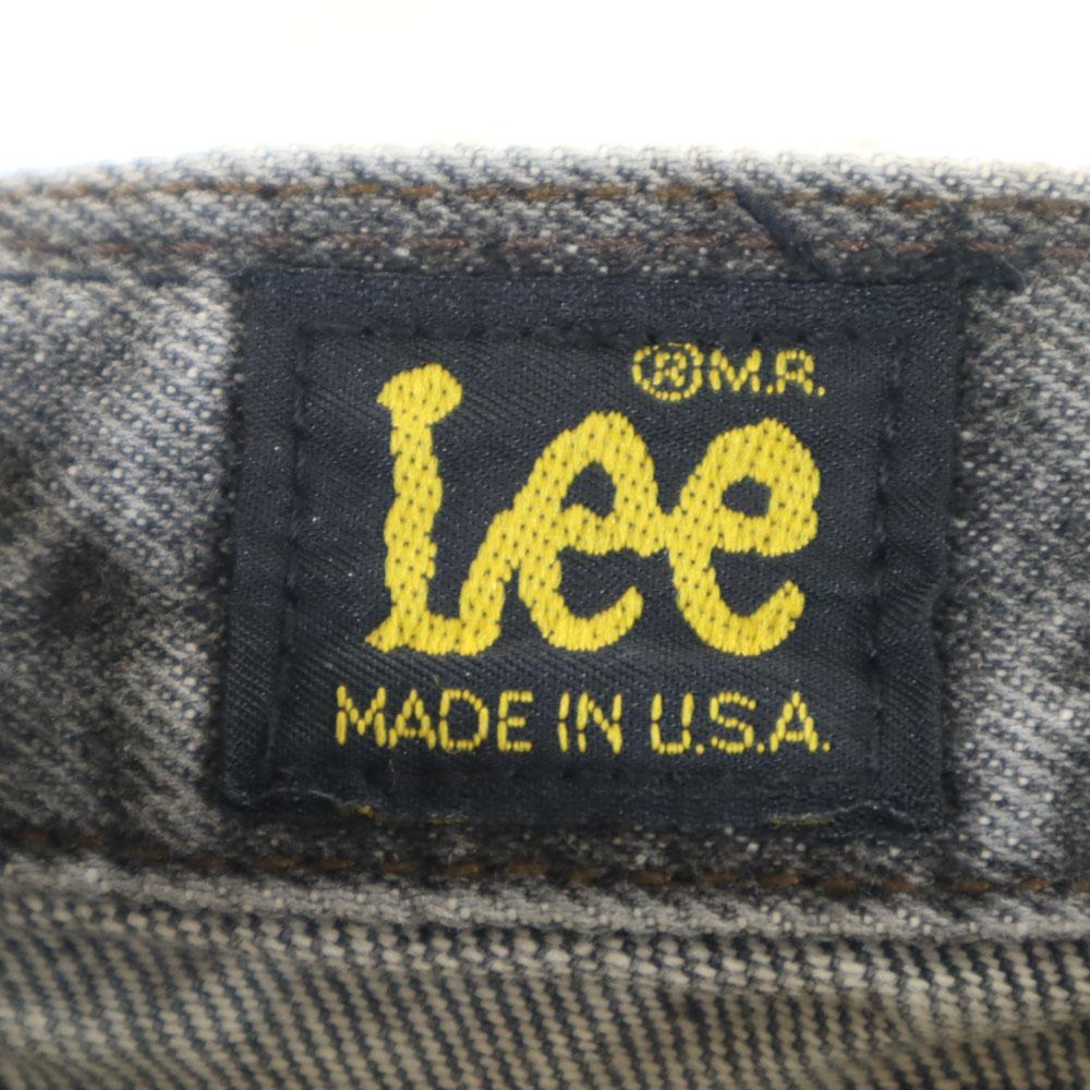 Lee 90s Made in USA Old Denim pants W29 gray Jeans button fly Men's Used