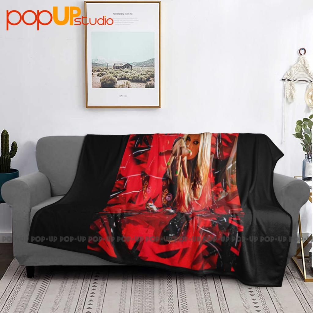 Avril Lavigne Tour Bite Me Ultra-Soft Blanket Quilt Winter Sofa Cover Bed Covers