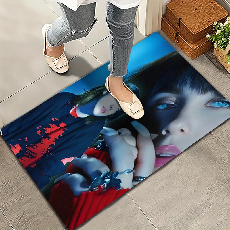 Billie Eilish Carpet Rug For Living Room Bedroom Home Sofa Decoration Kids Play Nonslip Floor Mat