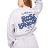 Rose London Womens/Ladies All Love Graphic Print Crop Sweatshirt