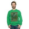 A Nightmare On Elm Street Mens Christmas Fair Isle Sweatshirt