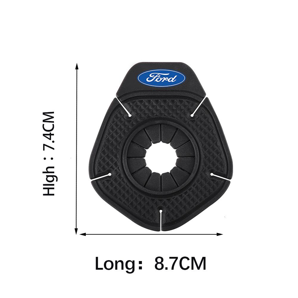 2Pcs Car Logo Wiper Hole Protective Cover Wiper Dustproof Protection Bottom Sleeve Tool Accessories For Ford Ranger Mustang Kuga