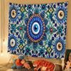 Trendiges Boho Böser Blick Anime Wandteppich Indischer Buddha Wanddekoration Hexerei Bohème Hippie Wandbehang Laken