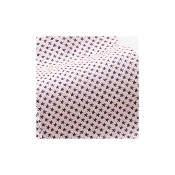 (Paul Smith) PAULSMITH Paul Smith Necktie, Pink, All-over Star Pattern, PSJ-412 [Used]