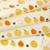 Hamawen Sample Tenugui Citrus Arrangement Yellow Approx. 34cm x 90cm