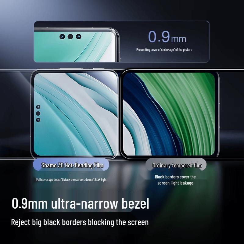 Huawei Mate60 Pro Series 3D Curved Full Glue Tempered Glass Screen Protector