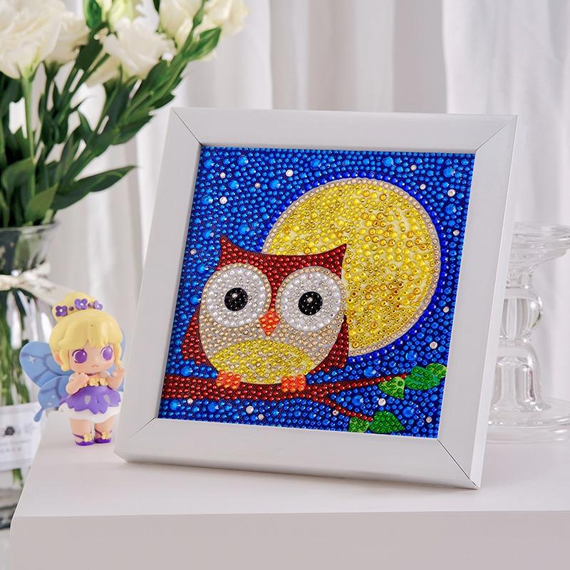 DIY Children's Diamond Painting Size Diamond Painting 5D Diamond Painting Children's Puzzle Toy Sticking Diamond Painting