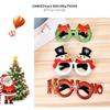 Christmas Decorations,Christmas Glasses for Children,Christmas Ornaments 2024,Santa Claus,Snowman Antlers Glasses Frames