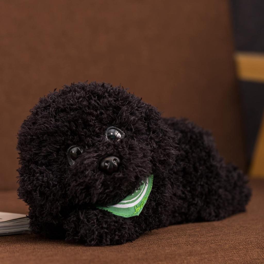 Sleepy Poodle Dog Plush Toy, Animal Doll, Gift, Soothing Cushion, Comfortable Cushion, Office Decor, Large, Soft, Realistic, Sleeping Pillow, Perfect