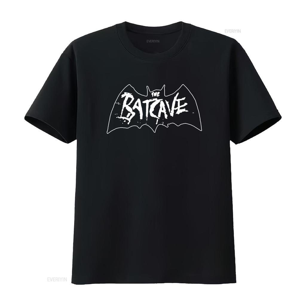 Batcave Gothic T shirt Stylish Goth Death Rock for Trendsetters vintage Washed Stretched Versatile fashion