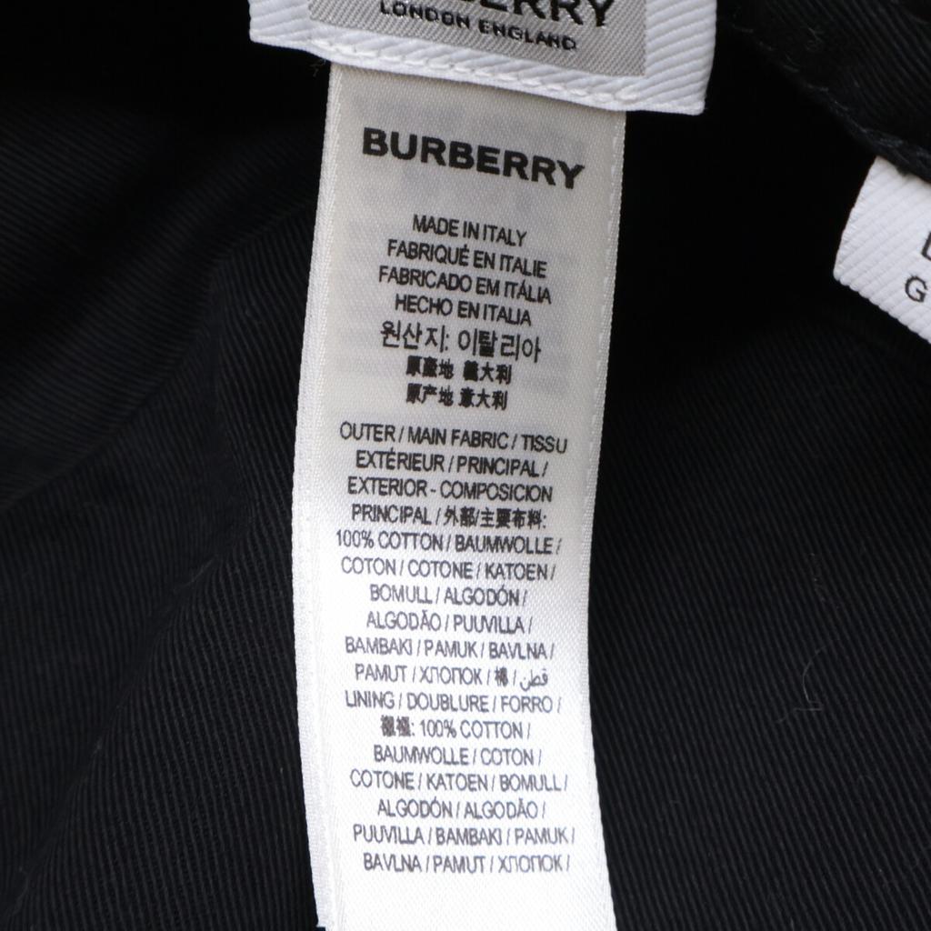 Burberry [Excellent Condition/Domestically Authorized] 8056855 HORSEFERRY Bucket Hat Hat L beigeUsed