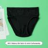 70g Pizzo 100% Seta di Gelso Intimo Triangolo Senza Cuciture a Vita Media - Sottile, Traspirante, Aderente ai Glutei Stile Estivo Donna