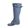 Two-wear herringbone toe cowboy leather pleated cool boots 2024 new western cowboy boots hot girl trousers boots sandals women