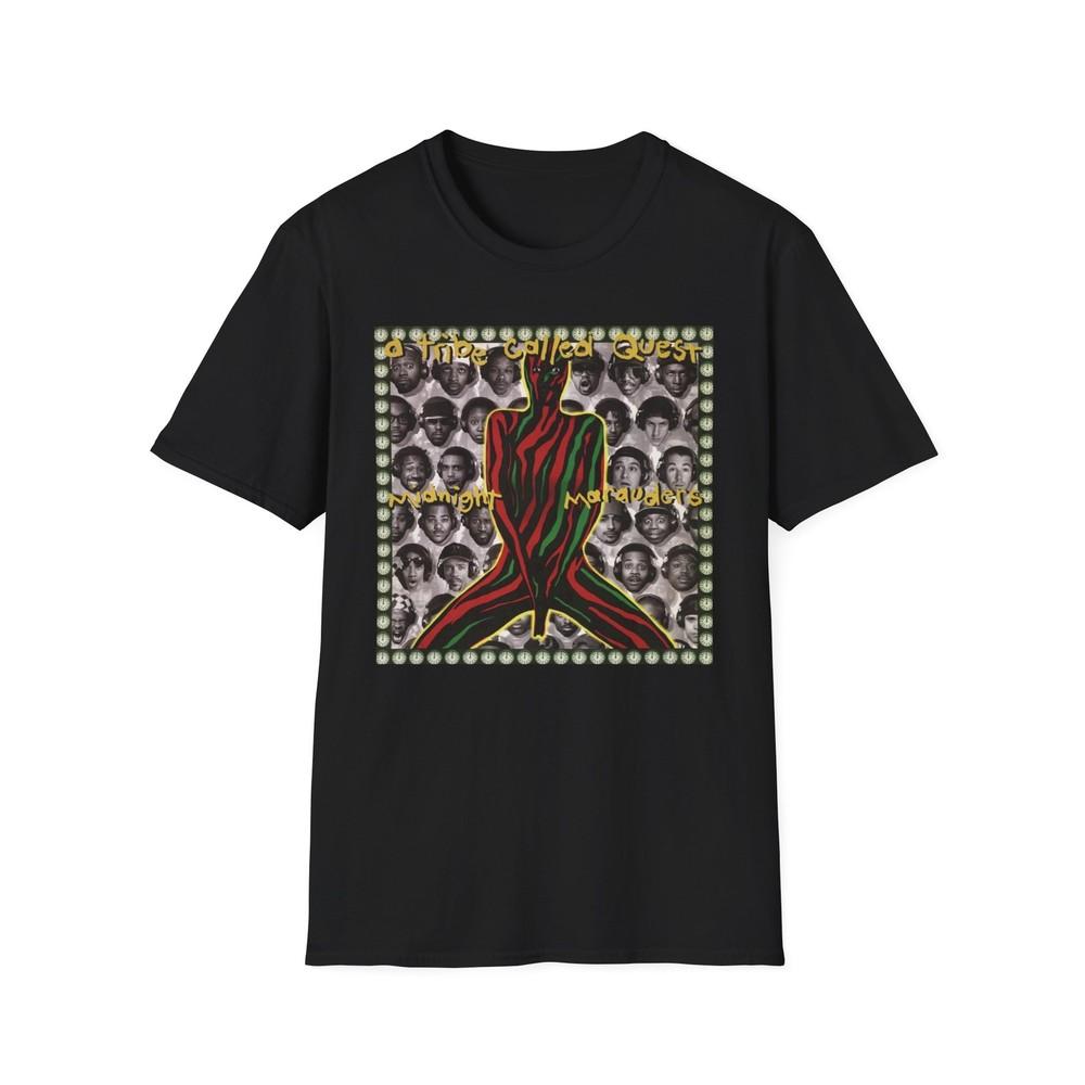 Футболка A Tribe Called Quest Футболка Midnight Marauders Хип-хоп футболка Футболка для фаната Tribe Унисекс M