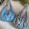 Large-capacity Commuter Single-shoulder Underarm Bag, Double-sided Hand-held Tote Bag