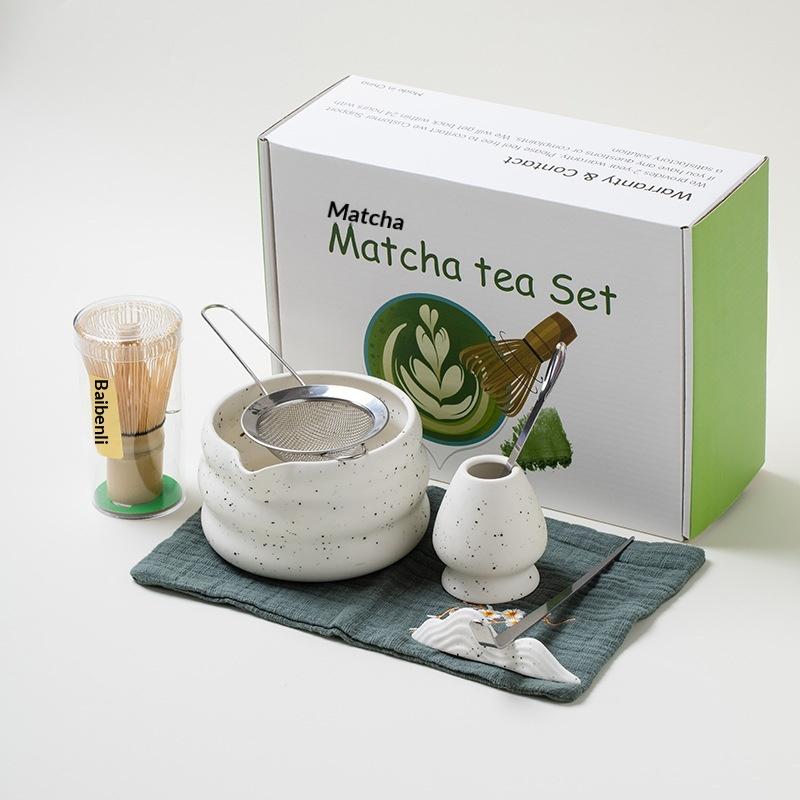 1 Set Matcha Whisk Set Includes Whisk Sets And Matcha Bowl With Spout Traditional Japanese Matcha Kit For Perfect Matcha