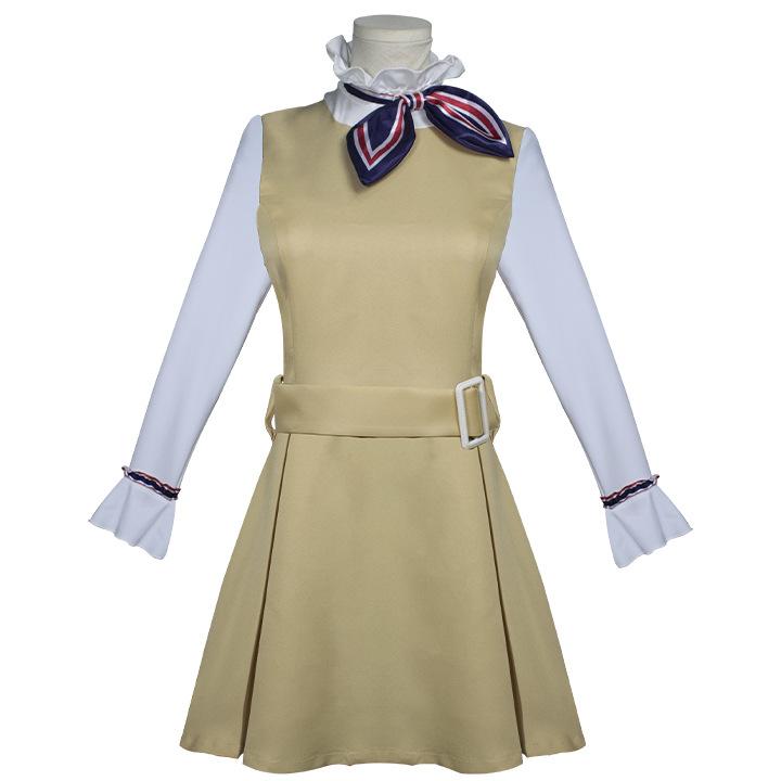 M3GAN Costume for Kids Halloween Cosplay Dress - Megan Doll Inspired Role Play Outfit for Girls