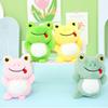 Adorable Cartoon Frog Plush Bag Charm Soft Froggy Keychain Perfect For Kids
