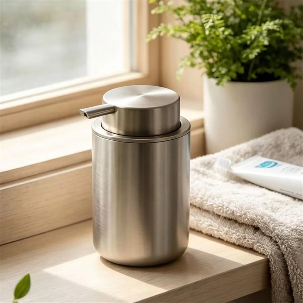 Easy To Press Liquid Hand Soap Dispenser Refillable Lotion Dispenser 250ML Soap Pump For Daily Use