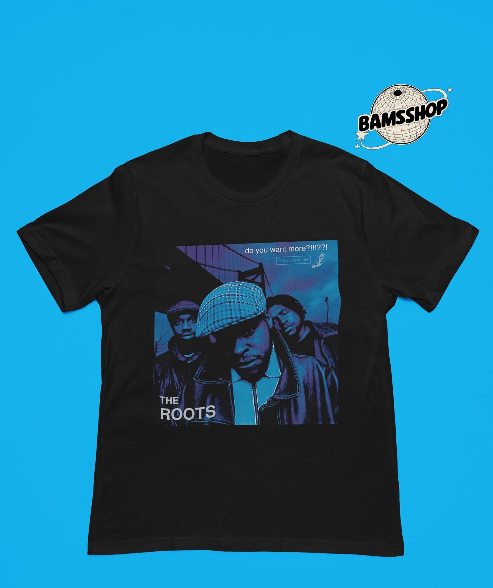 The Roots T-Shirt, Do You Want More?!!!??! shirt, Classic Tee Gildan 5000, Black Thought, Questlove, 90 s hip-hop, rap T-Shirt S