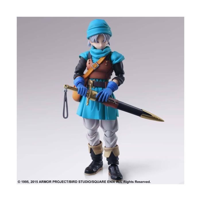 Figurine - SQUARE ENIX - Dragon Quest VI Realms of Revelation - Bring Arts Terry 13 cm - Blanc - Intérieur