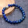 Natural Lapis Lazuli Gemstone Handmade Cuff Adjustable ETC-9728