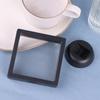 9*9*2Cm Black Pe Film Hanging Jewelry Display Suspension Box Ring Elastic Film