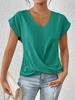 Women Short Sleeve T Shirt Casual Crew Neck Loose Fit Lightweight Breathable Basic Top Summer Everyday Tee