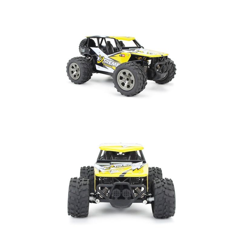1:18 2.4G RC Short Course Truck, 20km/h High Speed with Deep Tread Tires & Spare Wheel, Kids Off-Road Toy