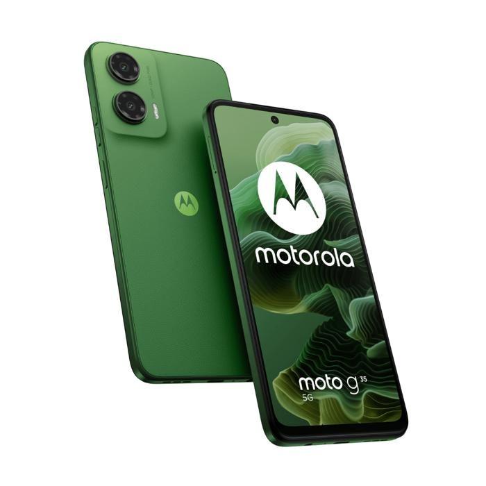 Motorola Moto G35 5G 4 Go/256 Go Vert (Leaf Green) Double SIM