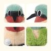 11cm Cartoon Funny Bird Series Plush Toys Soft Cute Jungle Forked Sunbird Stuffed Animals Perfect Birthday Gift for Kids or Boys