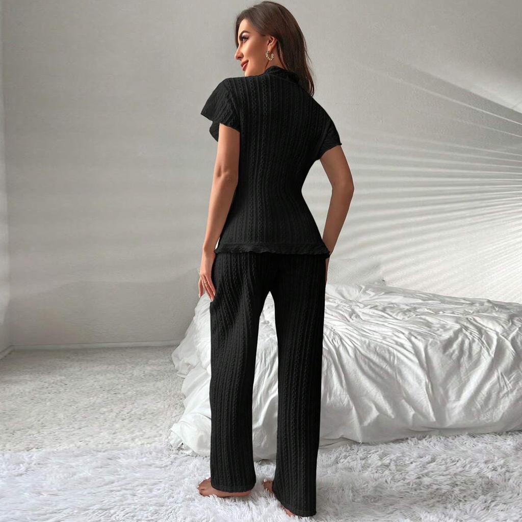 For Women Pajamas, Suspenders, Short-sleeved Trousers, Informal and Sexy Home Wear Two-piece Set That Can Be Worn Outside