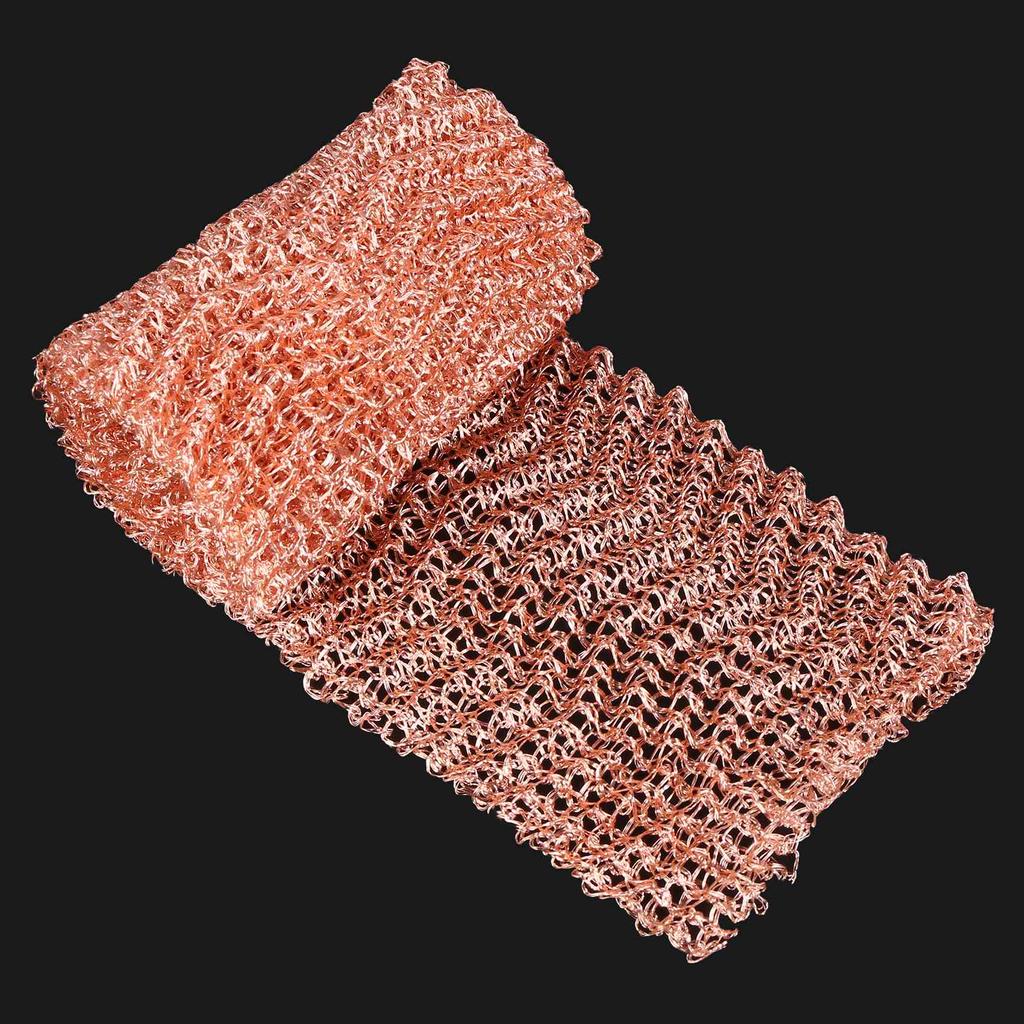 ABWR-Beer Brewing-4 Wires Pure Copper Mesh Woven Filters Sanitary Food Grade For Distillation Moonshine Home Brew Beer 1.5M