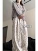 Women's Korean Style Cartoon Puppy Print Straight-Leg Pants - Cute, Versatile Casual Wear for Spring & Autumn 2025