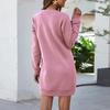 Women's Sweatshirts Color Long Sleeve Personality Loose Casual Dress