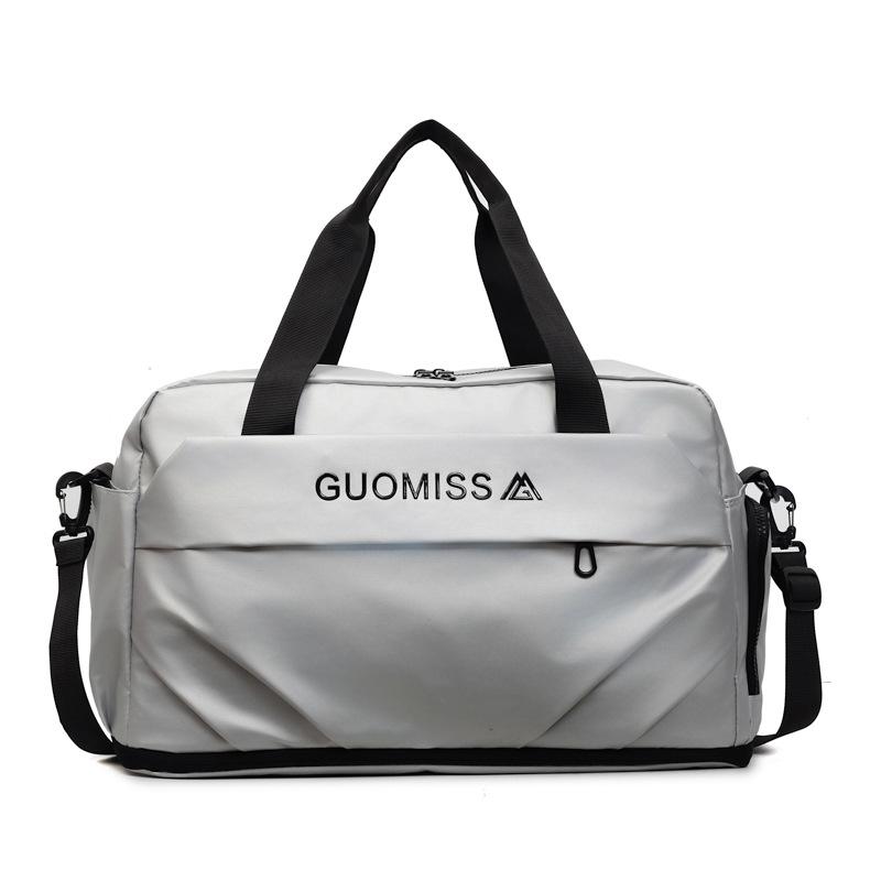 Short-trip travel bag, portable waterproof gym bag, dry and wet separation swimming storage bag, large-capacity sports training bag for women