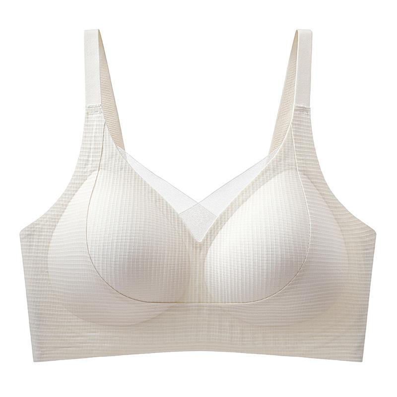 Natal Year Lift Underwear Women's Small Breasts Gather New Traceless Steel Rim Soft Support Anti-Sagging Bra