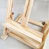 Cavalletto a doppia funzione in legno di pino per studenti d'arte e schizzi per bambini