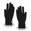 1Pair Winter Warm Gloves for Men and Women Touchscreen Thickened Knitted Gloves Outdoor Cycling Sports Cold Resistant Gloves