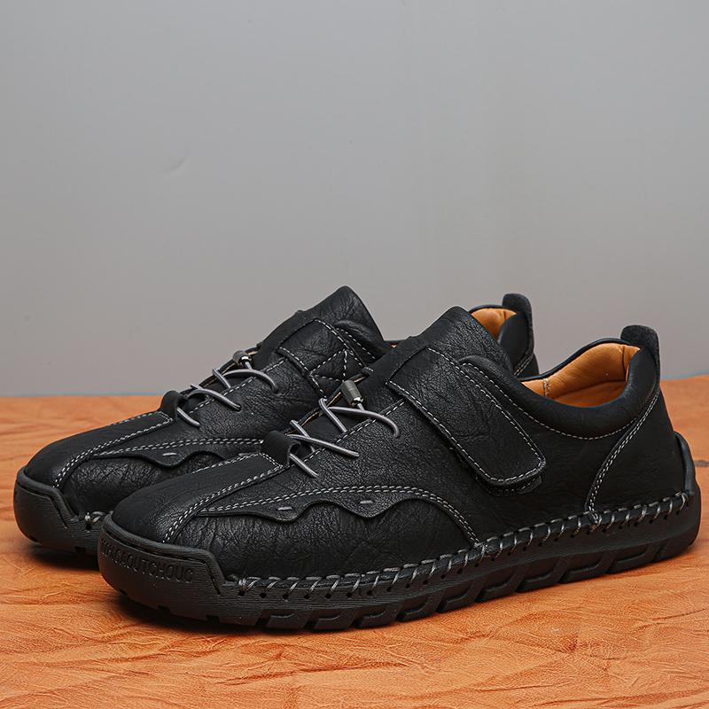 Handmade Casual Leather Shoes Men Comfort Driving Shoes Soft Leather Loafers Men Shoes Moccasins Tooling Shoes