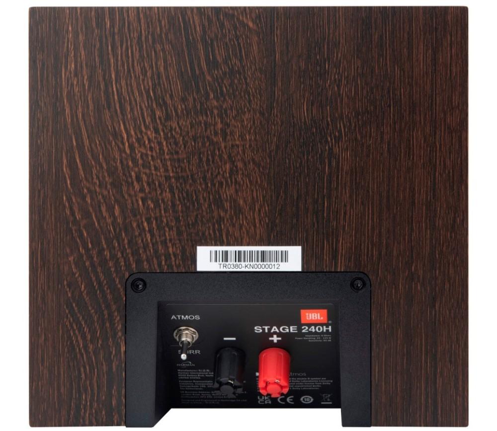 JBL STAGE 2 240H ESPRESSO ATMOS EFFECT SPEAKERS, JBL by HARMAN