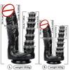 Female Double-Headed Phallus & Anal Plug, Large Vulva Perineum Stimulator for Lesbian Use