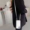 Lanyard Leather  Wallet Crossbody Phone Case for IPhone 15 14 13 12 11 Pro Max Mini X XR XS Max 7 8 Plus Card Slot Holder Cover